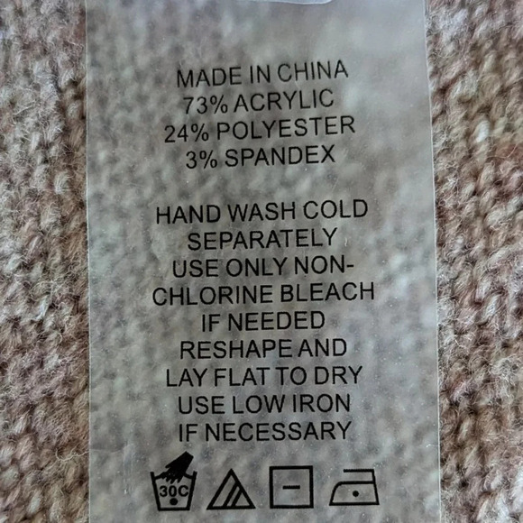 Vince Camuto Women's Soft Pink Turtleneck Sweater Size Small - Picture 5 of 7